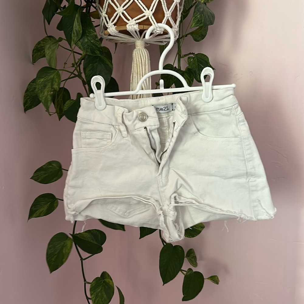 White shorts